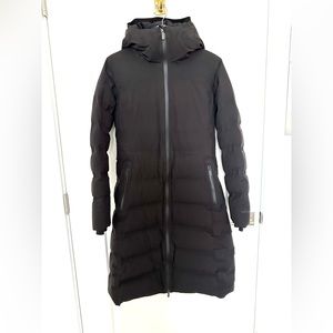 Lululemon Sleet Street Waterproof Down Parka New Never Worn Black Size S…